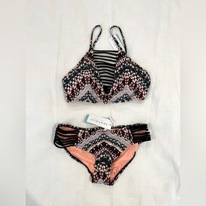 NWT Seafolly High Neck Bikini